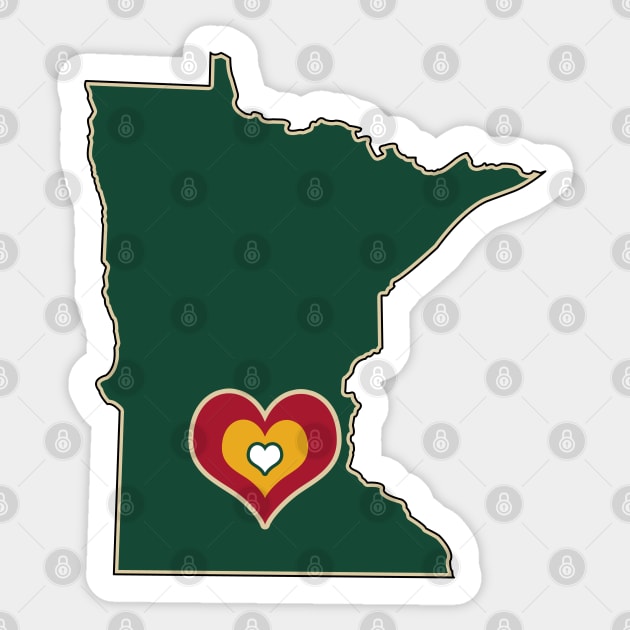 Minnesota Sticker by somekindofguru